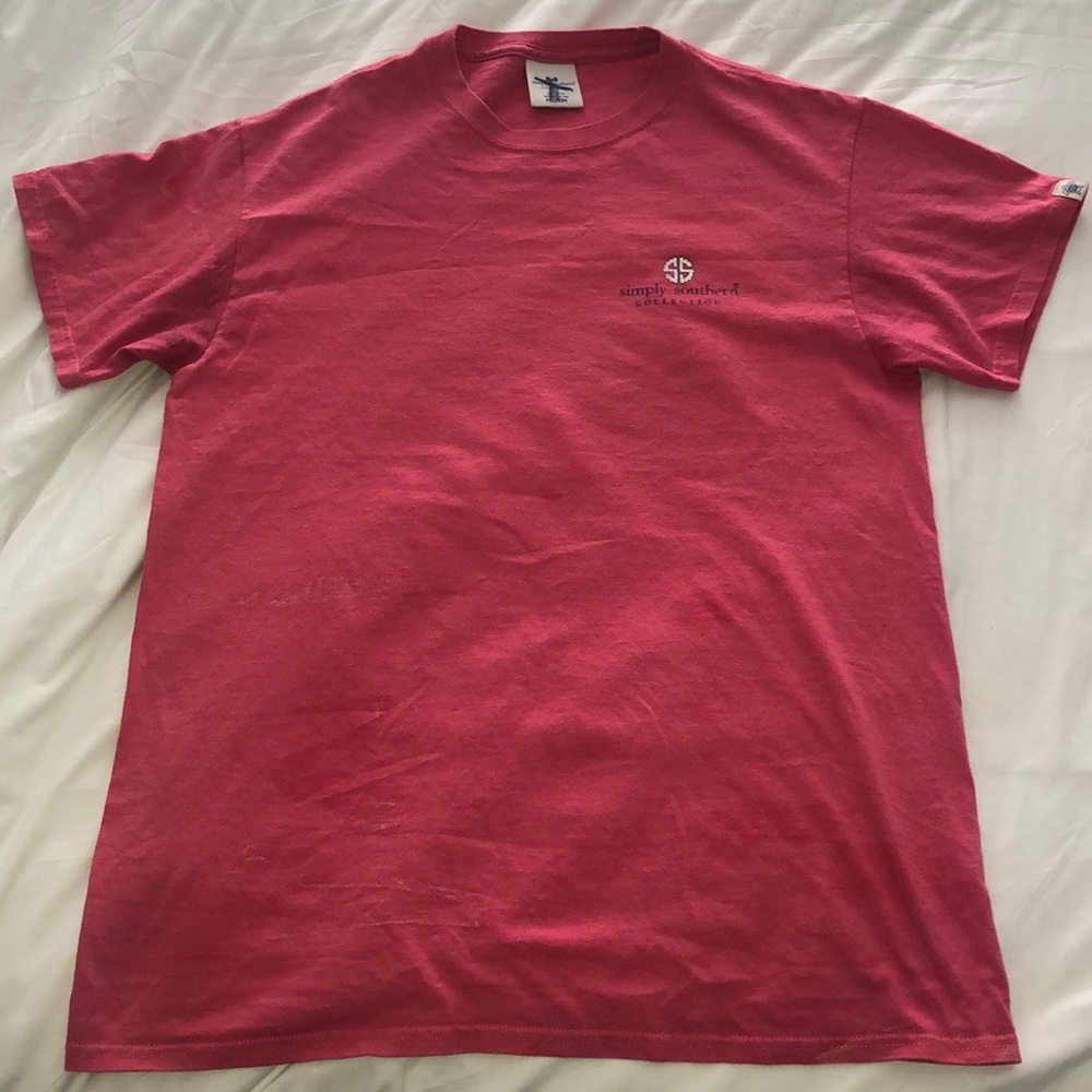 Coral Simply southern T-shirt